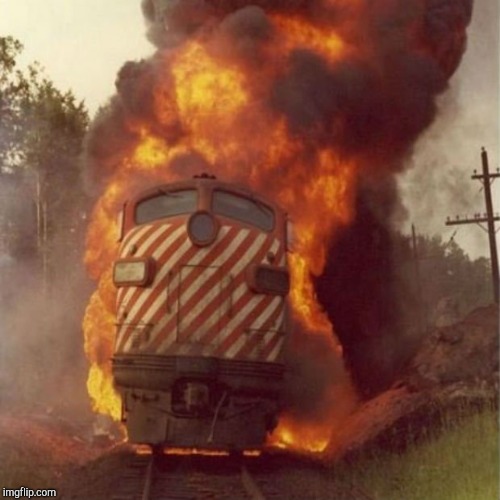 Train Wreck | image tagged in train wreck | made w/ Imgflip meme maker