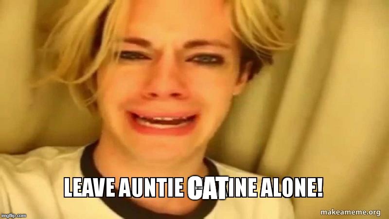 Auntie Max | CAT | image tagged in auntie max | made w/ Imgflip meme maker