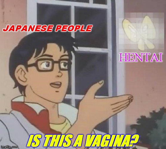 HENTAI JAPANESE PEOPLE IS THIS A VA**NA? | made w/ Imgflip meme maker