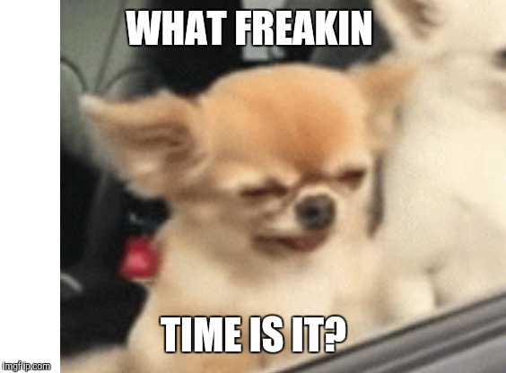 WHAT FREAKIN TIME IS IT? | made w/ Imgflip meme maker