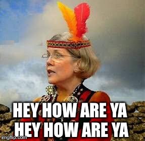 Pocahontas Warren Lizzy | HEY HOW ARE YA HEY HOW ARE YA | image tagged in pocahontas warren lizzy | made w/ Imgflip meme maker