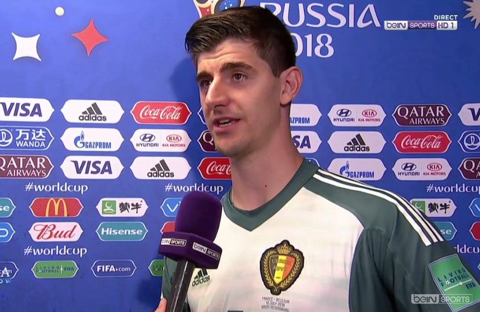 High Quality Thibault Courtois Blank Meme Template