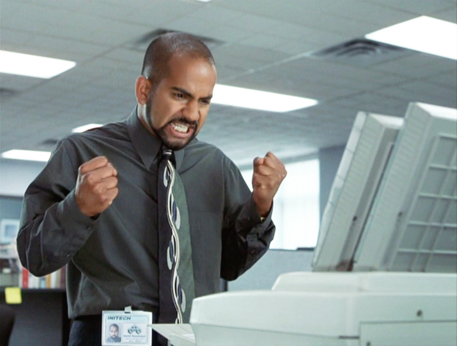 High Quality Office Space copier Blank Meme Template