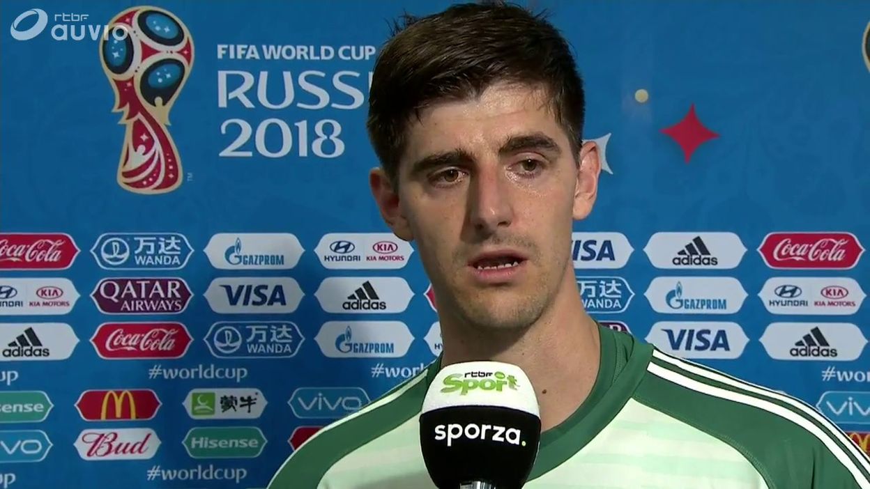 High Quality Thibault Courtois Blank Meme Template