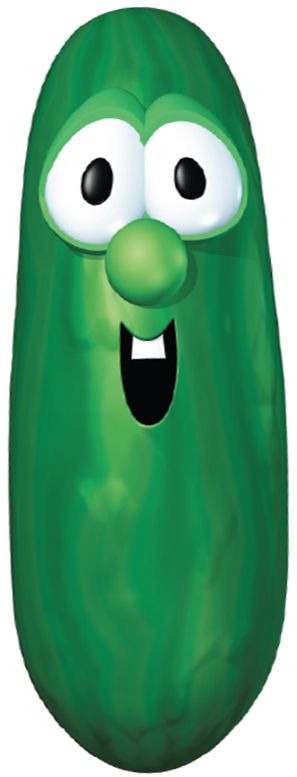 High Quality Larry the Cucumber Blank Meme Template