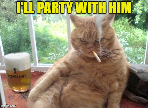I'LL PARTY WITH HIM | made w/ Imgflip meme maker