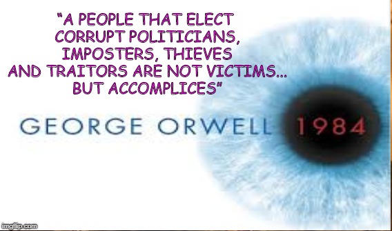 The Demise of Democracy | “A PEOPLE THAT ELECT CORRUPT POLITICIANS, IMPOSTERS, THIEVES AND TRAITORS ARE NOT VICTIMS... BUT ACCOMPLICES” | image tagged in plutocracy,usa | made w/ Imgflip meme maker