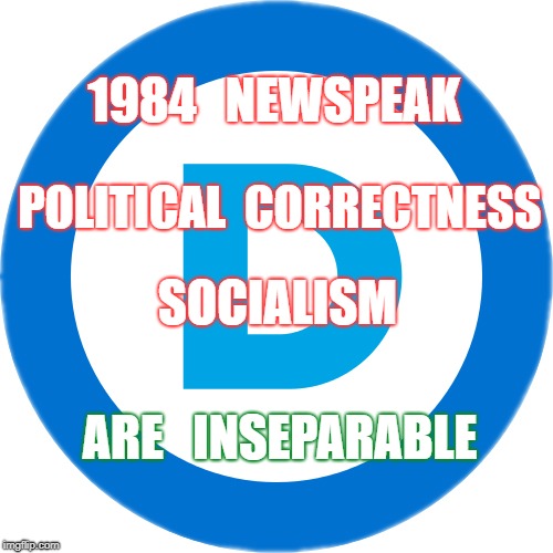 Political Correctness | 1984   NEWSPEAK; POLITICAL  CORRECTNESS; SOCIALISM; ARE   INSEPARABLE | image tagged in political correctness,1984,newspeak,politically correct,socialism,fascism | made w/ Imgflip meme maker