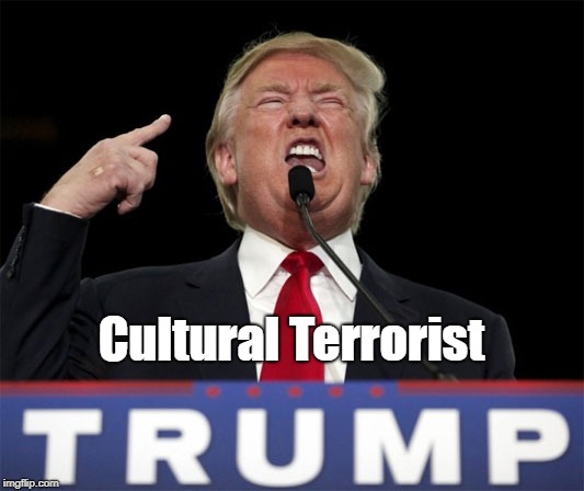 Cultural Terrorist | made w/ Imgflip meme maker