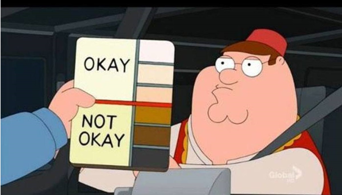 High Quality family guy racist Blank Meme Template