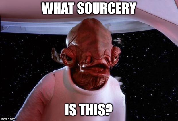 Trap | WHAT SOURCERY IS THIS? | image tagged in trap | made w/ Imgflip meme maker