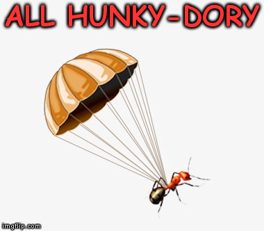 ALL HUNKY-DORY | made w/ Imgflip meme maker
