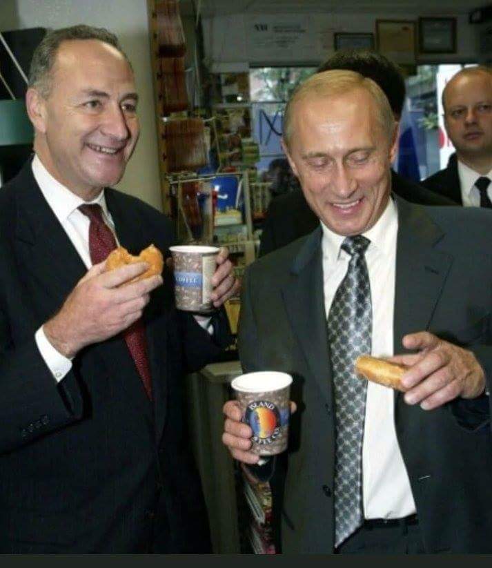 Schumer Putin Blank Meme Template