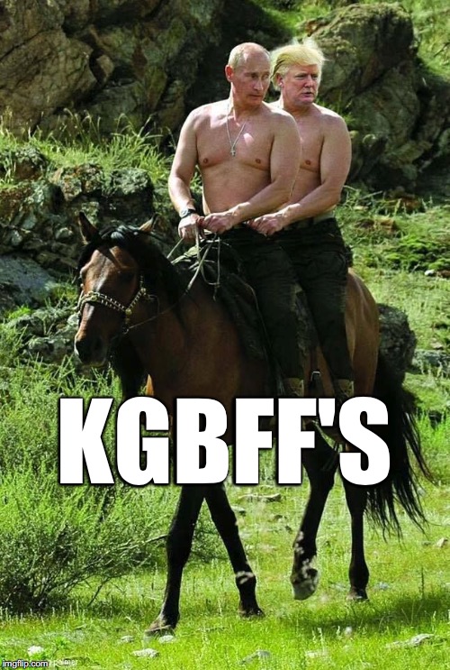 Puppet and Puppeteer | KGBFF'S | image tagged in trump putin,bffs | made w/ Imgflip meme maker