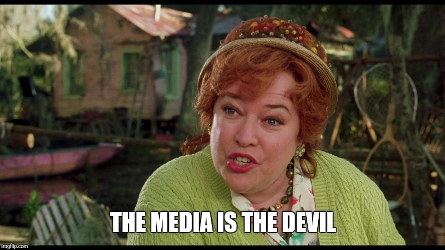 THE MEDIA IS THE DEVIL | made w/ Imgflip meme maker