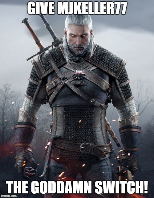 Geralt Witcher 3 - Imgflip