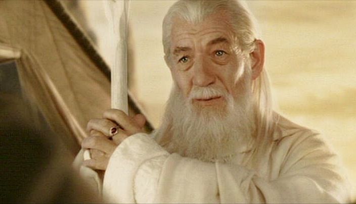 Gandalf the White Blank Meme Template