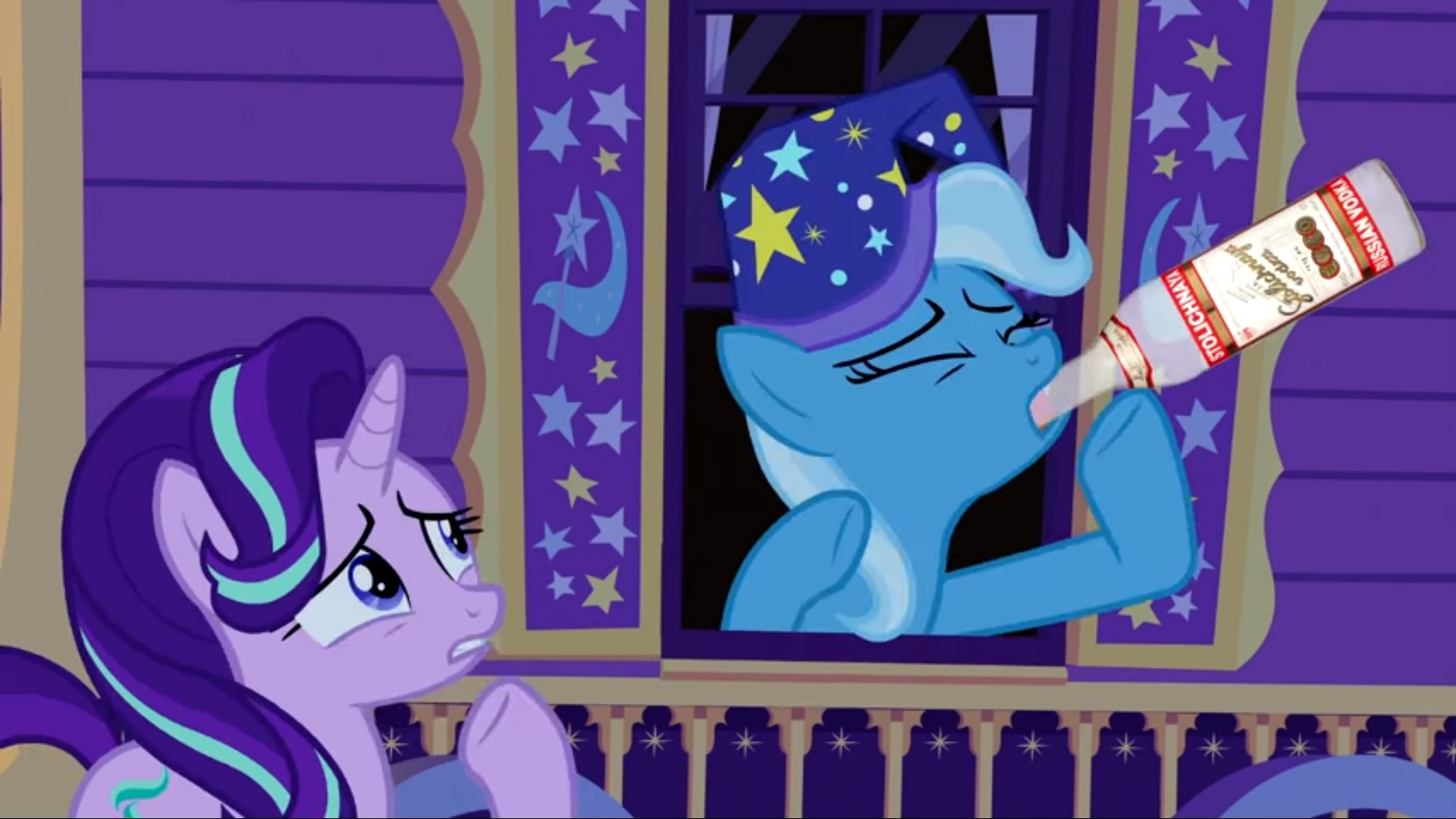 High Quality Drinking Trixie Blank Meme Template