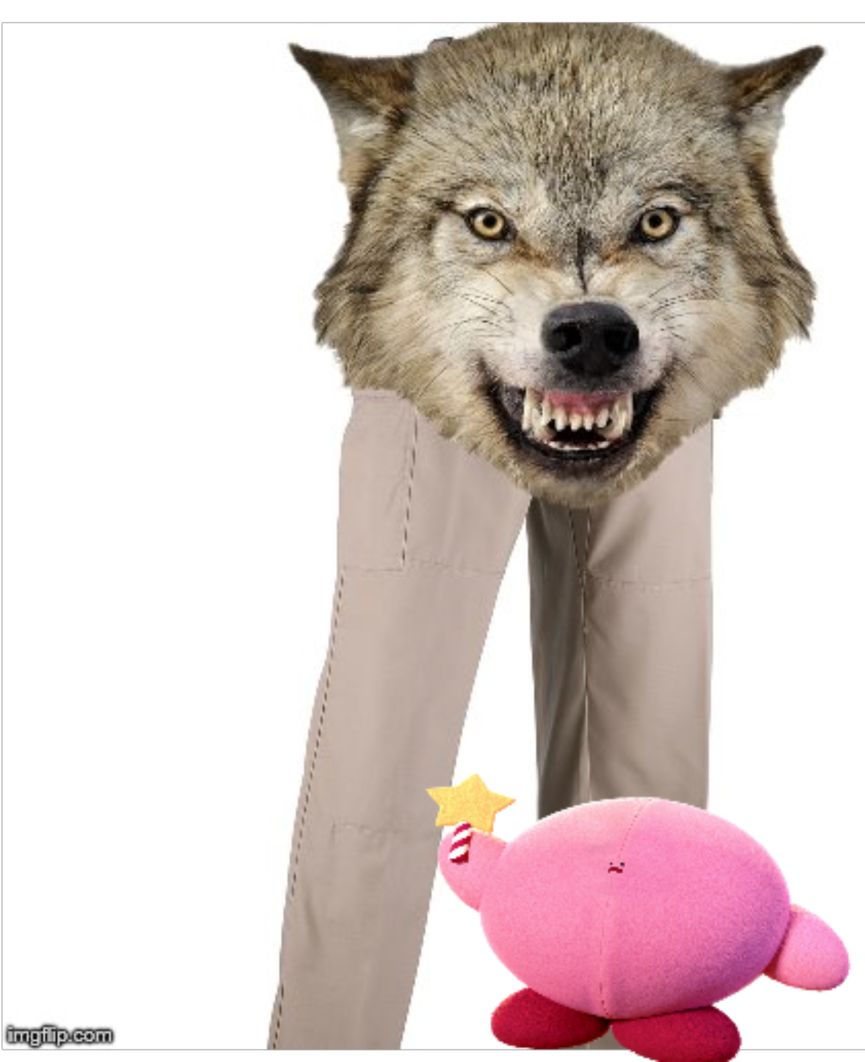 High Quality Wolfpants and Derby Blank Meme Template