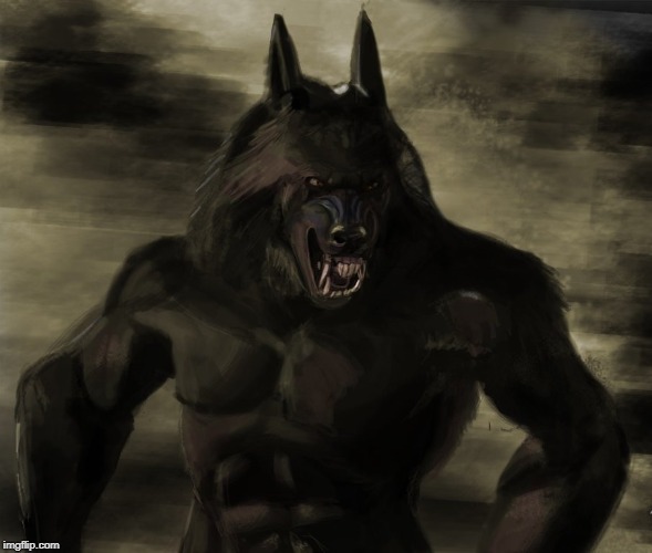 lobisomem | image tagged in werewolf | made w/ Imgflip meme maker