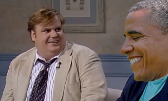 Farley Obama awesome Blank Meme Template