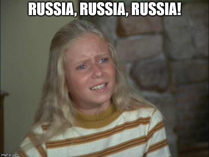 Jan Brady | RUSSIA, RUSSIA, RUSSIA! | image tagged in jan brady | made w/ Imgflip meme maker