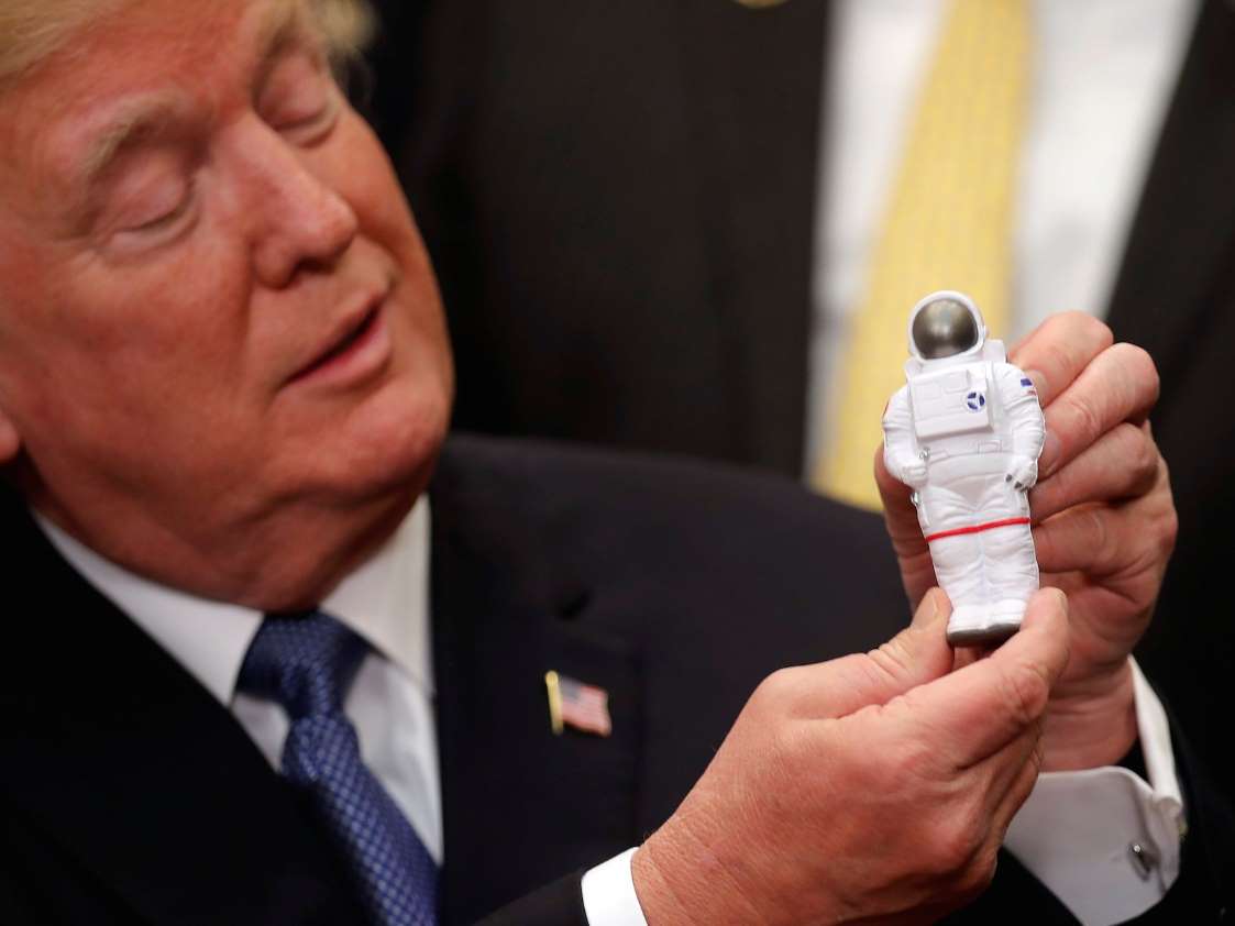 High Quality Trump first contact Blank Meme Template