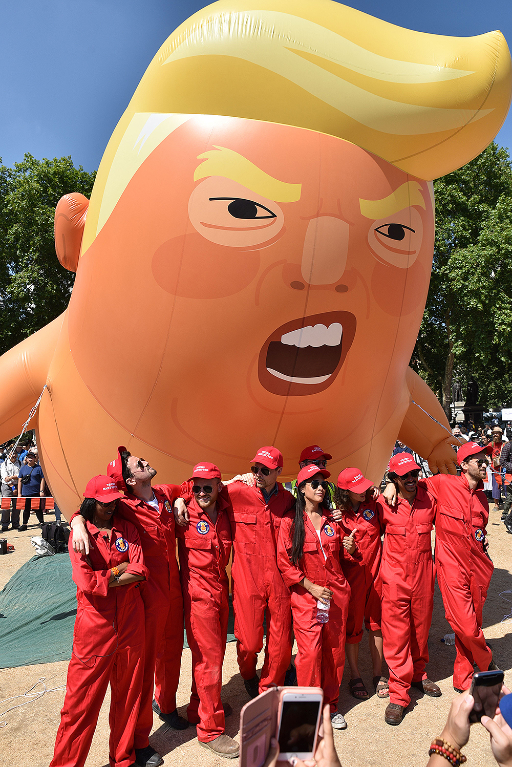 Trump Blimp Blank Meme Template