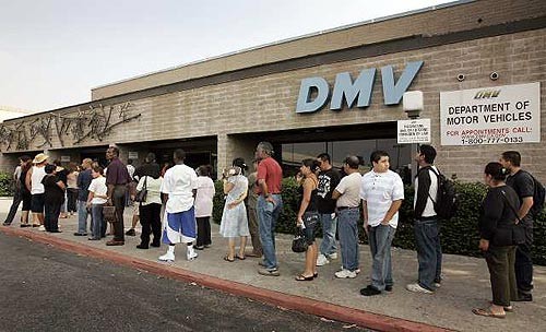 DMV sucks Blank Meme Template