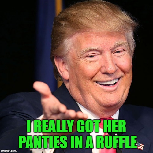 I REALLY GOT HER PANTIES IN A RUFFLE | made w/ Imgflip meme maker