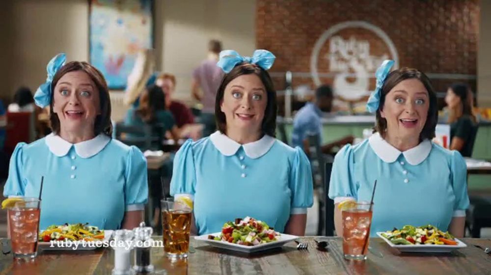 Ruby Tuesday Triplet Commercial Blank Meme Template