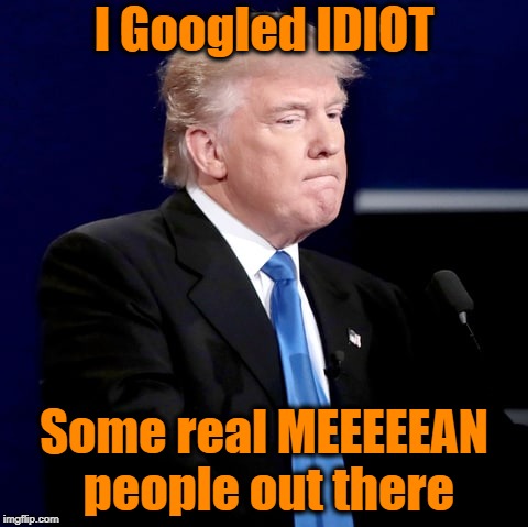 I Googled IDIOT Some real MEEEEEAN people out there | made w/ Imgflip meme maker