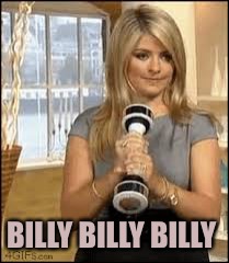 Shake Weight | BILLY BILLY BILLY | image tagged in shake weight | made w/ Imgflip meme maker