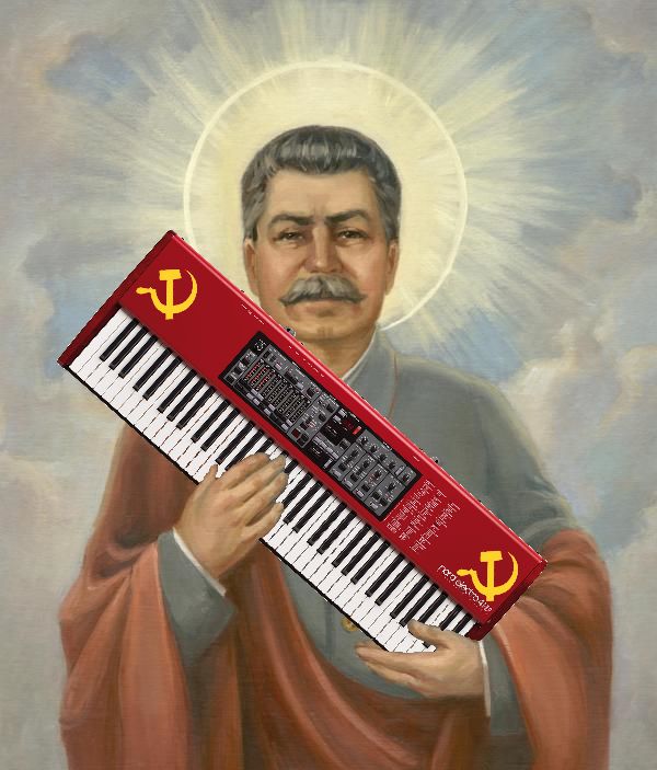 High Quality keyboard communist Blank Meme Template