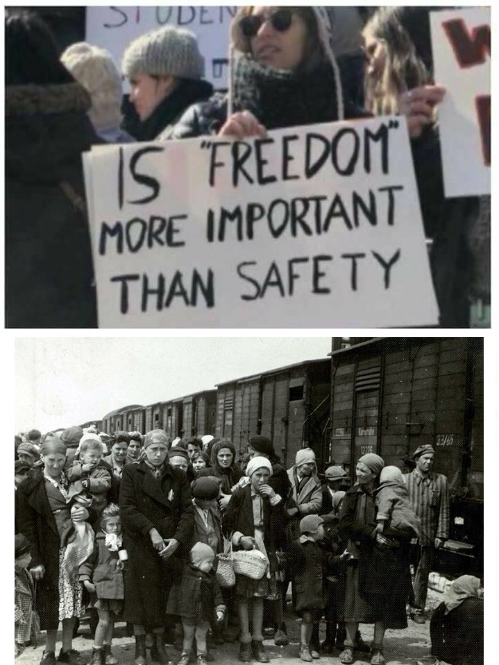 Freedom or safety Blank Meme Template