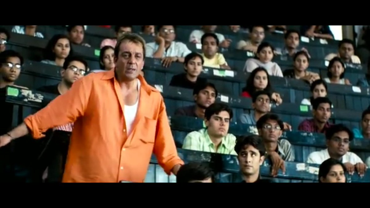 Munna Bhai Zaruri Hai kya Blank Meme Template