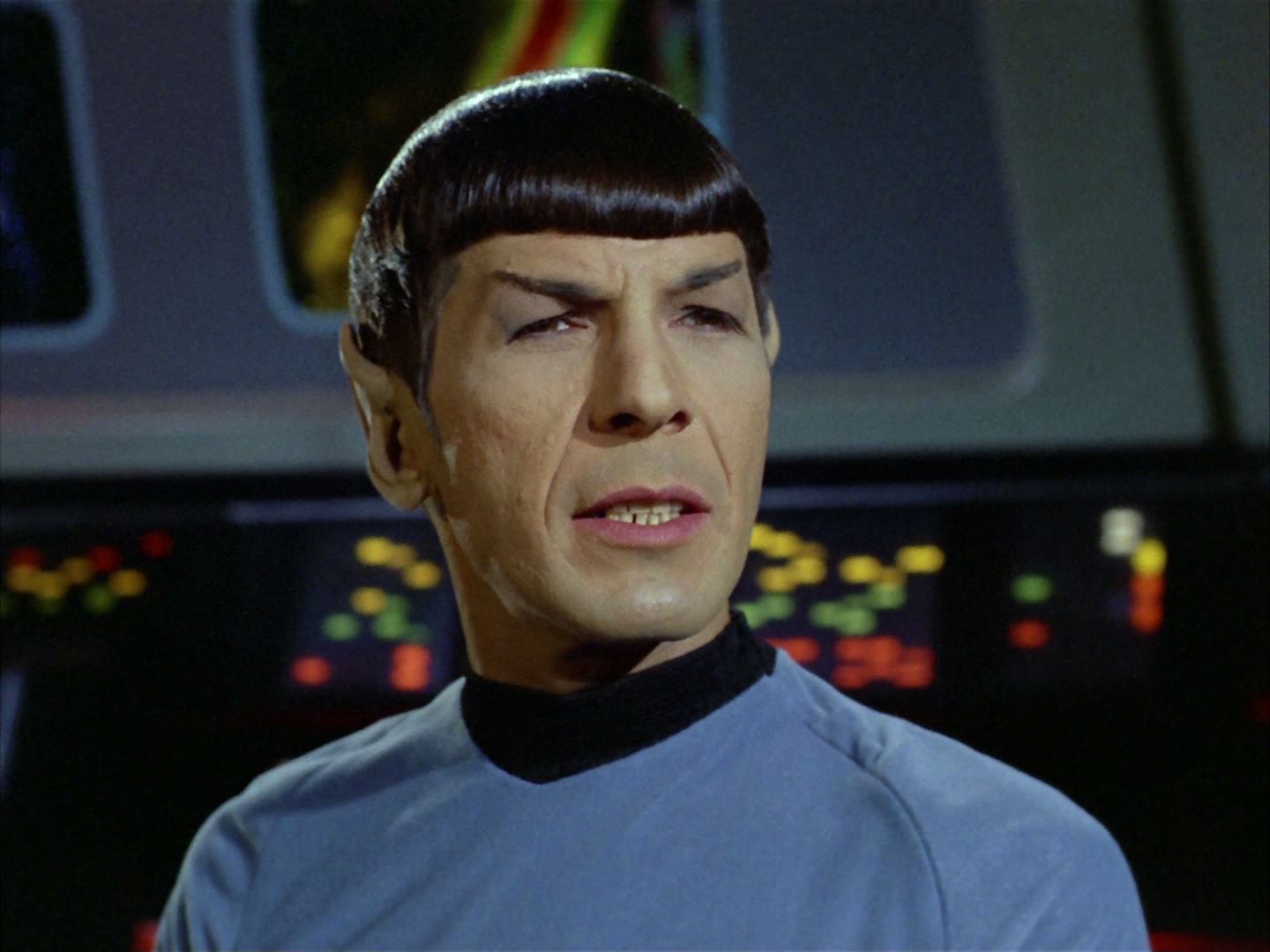 spock logic star trek Blank Meme Template