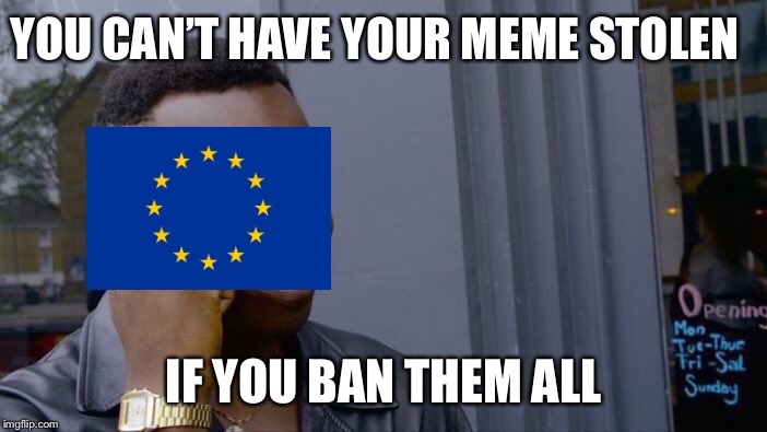Roll Safe Think About It | YOU CAN’T HAVE YOUR MEME STOLEN; IF YOU BAN THEM ALL | image tagged in memes,roll safe think about it | made w/ Imgflip meme maker