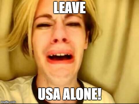 Leave Britney alone | LEAVE; USA ALONE! | image tagged in leave britney alone | made w/ Imgflip meme maker