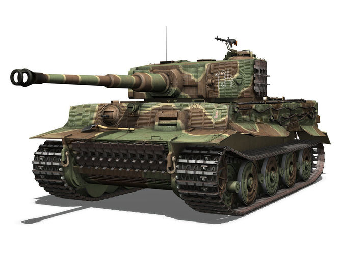 Panzerkampfwagen VI ausf. H mit 88mm Kampfwagenkanone Blank Meme Template