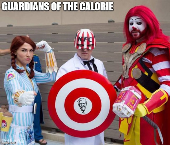 We're Safe Now | GUARDIANS OF THE CALORIE | image tagged in memes | made w/ Imgflip meme maker