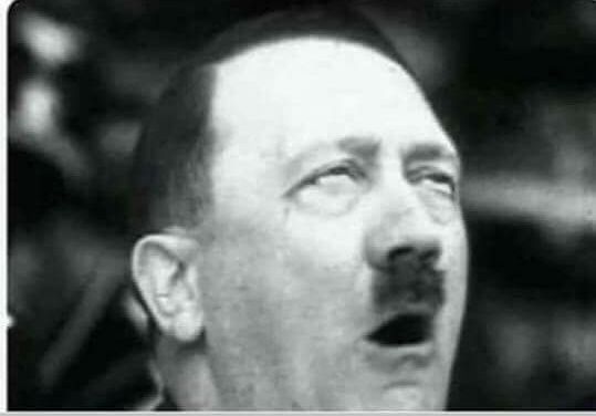 Hitler eyeroll Blank Meme Template