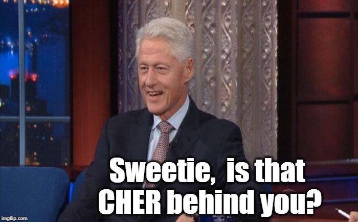 Sweetie,  is that CHER behind you? | made w/ Imgflip meme maker