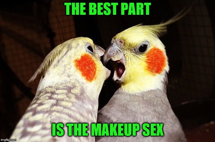 THE BEST PART IS THE MAKEUP SEX | made w/ Imgflip meme maker
