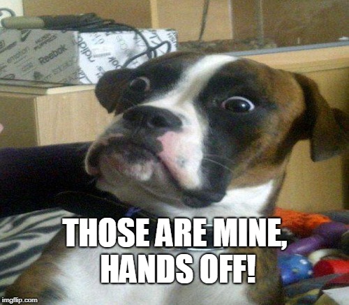 THOSE ARE MINE, HANDS OFF! | made w/ Imgflip meme maker