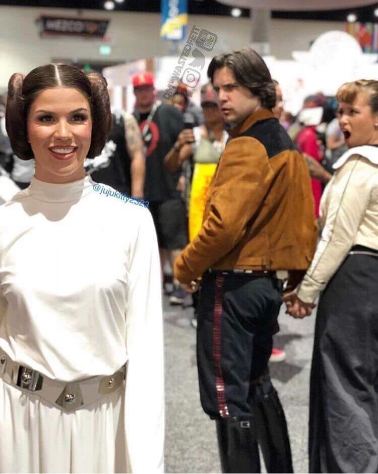 High Quality Distracted boyfriend Star Wars Blank Meme Template