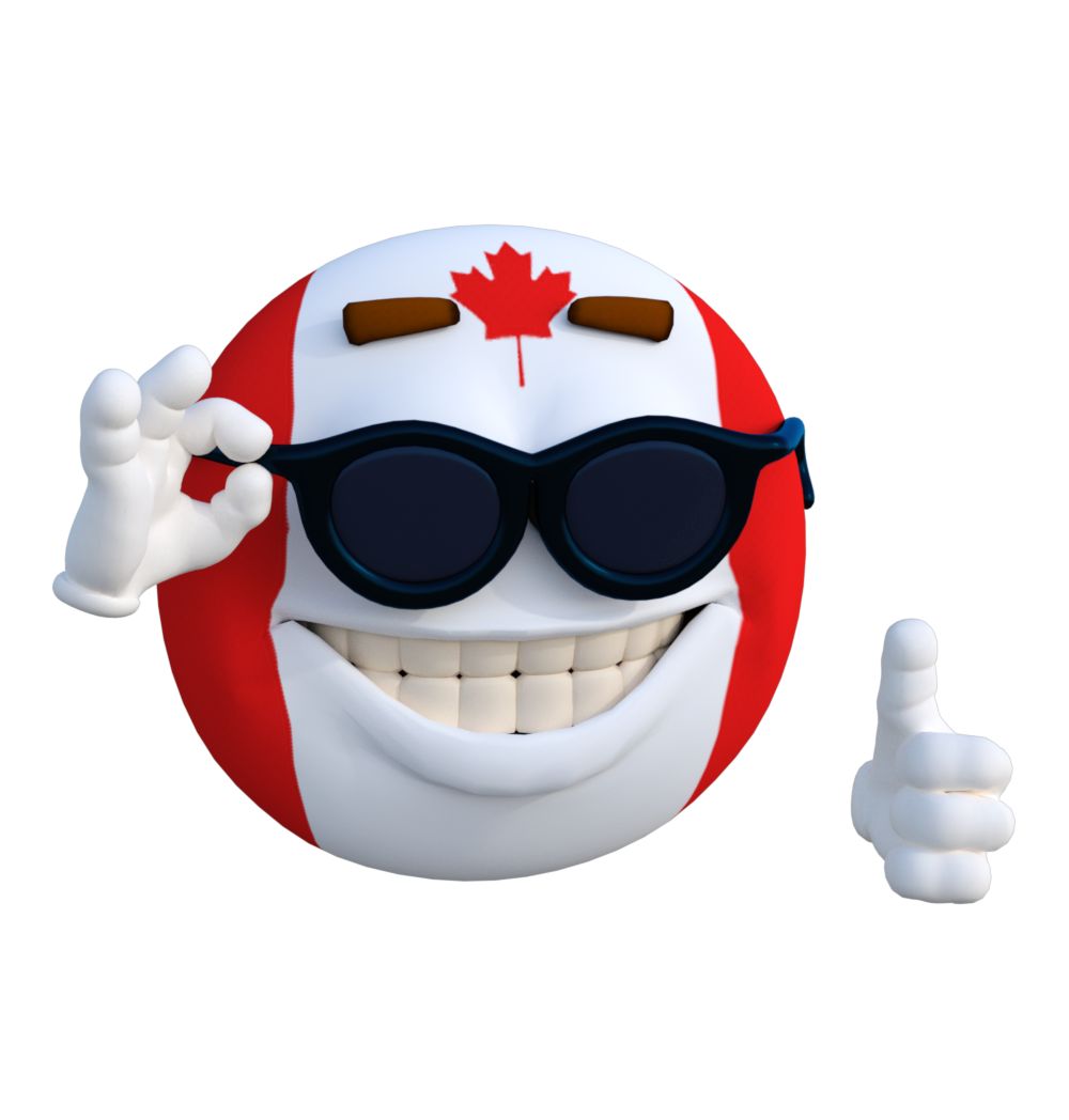 High Quality Canada Ball (picardia) Blank Meme Template