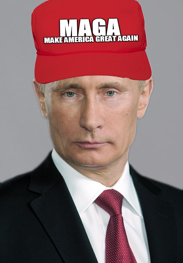 Colludin' Putin Blank Meme Template