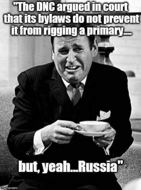 " | image tagged in dnc,russia | made w/ Imgflip meme maker