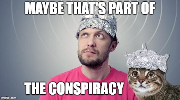 MAYBE THAT'S PART OF THE CONSPIRACY | made w/ Imgflip meme maker